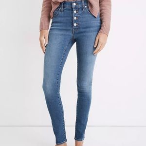 NWT Madewell 9” Mid-Rise Jeans